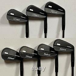 Titleist 710 MB Forged Iron Set (4-PW) Excellent Xtreme Dark Finish TFLLF