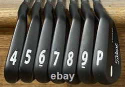 Titleist 710 MB Forged Iron Set (4-PW) Excellent Xtreme Dark Finish TFLLF