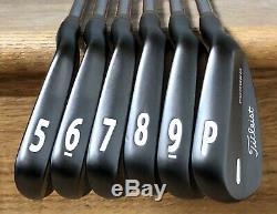 Titleist 710 MB Forged Iron Set (5-PW) Xtreme Dark Finish Tour Issue X100