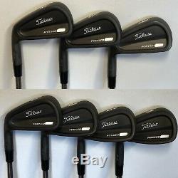 Titleist 712 CB Forged Iron Set (4-PW) MINT LH Xtreme Dark Finish PPD