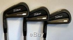 Titleist 712 CB Forged Iron Set (4-PW) MINT LH Xtreme Dark Finish PPD