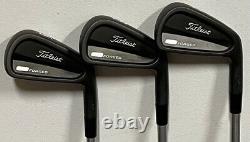 Titleist 712 CB Forged Iron Set (4-PW) RH Xtreme Dark Finish KBS C-Taper S