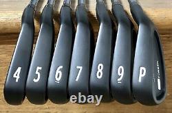 Titleist 712 CB Forged Iron Set (4-PW) Xtreme Dark Finish PURE Tour Issue