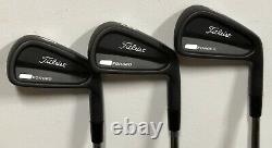 Titleist 712 CB Forged Iron Set (4-PW) Xtreme Dark Finish PURE Tour Issue