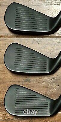 Titleist 712 CB Forged Iron Set (4-PW) Xtreme Dark Finish PURE Tour Issue