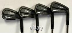 Titleist 712 CB Forged Iron Set (4-PW) Xtreme Dark Finish PURE Tour Issue