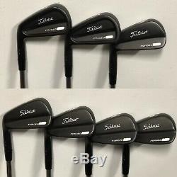 Titleist 712 MB/CB Forged Combo Iron Set (4-PW) NICE LH Xtreme Dark Finish