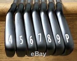 Titleist 712 MB/CB Forged Combo Iron Set (4-PW) NICE LH Xtreme Dark Finish