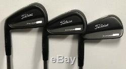 Titleist 712 MB/CB Forged Combo Iron Set (4-PW) NICE LH Xtreme Dark Finish