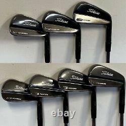 Titleist 712 MB Forged Iron Set (4-PW) MINT RH Xtreme Dark Finish UCH