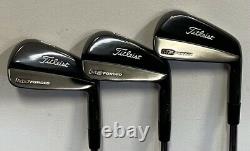 Titleist 712 MB Forged Iron Set (4-PW) MINT RH Xtreme Dark Finish UCH