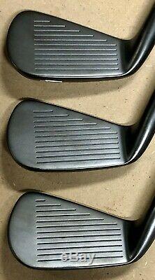 Titleist 712 MB Forged Iron Set (4-PW) MINT Xtreme Dark Finish Stiff -PRAD