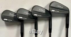 Titleist 712 MB Forged Iron Set (4-PW) MINT Xtreme Dark Finish Stiff -PRAD