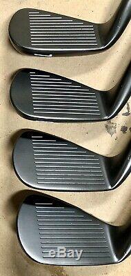 Titleist 712 MB Forged Iron Set (4-PW) MINT Xtreme Dark Finish Stiff -PRAD