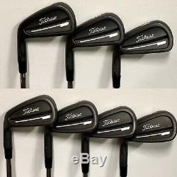 Titleist 714 CB Forged Iron Set (4-PW) MINT LEFTY Xtreme Dark Finish CCA