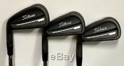 Titleist 714 CB Forged Iron Set (4-PW) MINT LEFTY Xtreme Dark Finish CCA