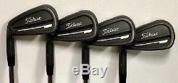 Titleist 714 CB Forged Iron Set (4-PW) MINT LEFTY Xtreme Dark Finish CCA