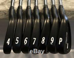 Titleist 714 CB Forged Iron Set (4-PW) NICE RH Xtreme Black Finish CHC