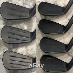 Titleist 714 CB Forged Iron Set (4-PW) NICE RH Xtreme Black Finish CHC