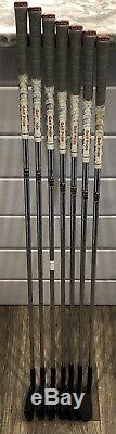 Titleist 714 CB Forged Iron Set (4-PW) NICE RH Xtreme Black Finish CHC