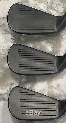 Titleist 714 CB Forged Iron Set (4-PW) NICE RH Xtreme Black Finish CHC