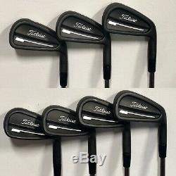 Titleist 714 CB Forged Iron Set (4-PW) NICE RH Xtreme Dark Finish AHV