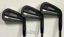 Titleist 714 CB Forged Iron Set (4-PW) NICE RH Xtreme Dark Finish AHV