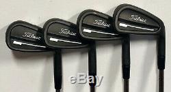 Titleist 714 CB Forged Iron Set (4-PW) NICE RH Xtreme Dark Finish AHV