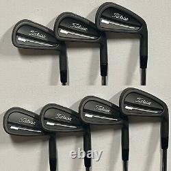 Titleist 714 CB Forged Iron Set (4-PW) RH Xtreme Dark Finish -NS Pro Modus3