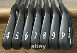 Titleist 714 CB Forged Iron Set (4-PW) RH Xtreme Dark Finish -NS Pro Modus3