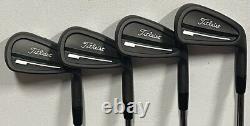 Titleist 714 CB Forged Iron Set (4-PW) RH Xtreme Dark Finish -NS Pro Modus3