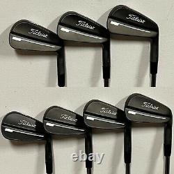 Titleist 714 MB Forged Iron Set (4-PW) Excellent Xtreme Dark Finish TFH