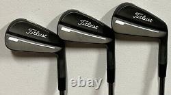 Titleist 714 MB Forged Iron Set (4-PW) Excellent Xtreme Dark Finish TFH