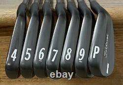 Titleist 714 MB Forged Iron Set (4-PW) NICE RH Xtreme Dark Finish TPI