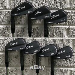 Titleist 716 MB Forged Iron Set (4-PW) MINT LEFTY Xtreme Dark Finish -ICL