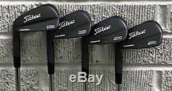 Titleist 716 MB Forged Iron Set (4-PW) MINT LEFTY Xtreme Dark Finish -ICL