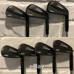 Titleist 716 MB/T-MB Forged Iron Set (4-PW) Xtreme Black Finish S300 CHC