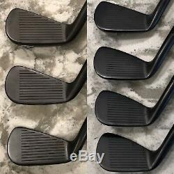 Titleist 716 MB/T-MB Forged Iron Set (4-PW) Xtreme Black Finish S300 CHC