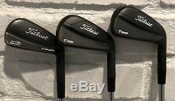 Titleist 716 MB/T-MB Forged Iron Set (4-PW) Xtreme Black Finish S300 CHC