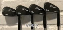 Titleist 716 MB/T-MB Forged Iron Set (4-PW) Xtreme Black Finish S300 CHC