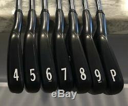 Titleist 716 T-MB Iron Set (4-PW) LEFTY Xtreme Black Finish KBS TOUR 130 X