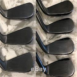 Titleist 716 T-MB Iron Set (4-PW) LEFTY Xtreme Black Finish KBS TOUR 130 X