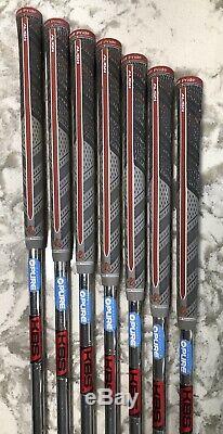 Titleist 716 T-MB Iron Set (4-PW) LEFTY Xtreme Black Finish KBS TOUR 130 X