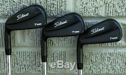 Titleist 716 T-MB Iron Set (4-PW) LEFTY Xtreme Black Finish KBS TOUR 130 X