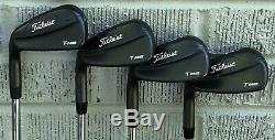 Titleist 716 T-MB Iron Set (4-PW) LEFTY Xtreme Black Finish KBS TOUR 130 X