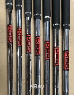 Titleist 718 AP2 Forged Iron Set (4-PW) LH Xtreme Dark Finish KBS TOUR