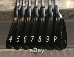 Titleist 718 MB Forged Iron Set (4-PW) RH Xtreme Dark Finish X100 CCO