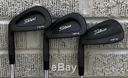 Titleist 731PM Limited Edition Iron Set MINT Left Hand -Black Diamond Finish