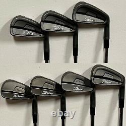 Titleist 735 CM Forged Iron Set (4-PW) RH Xtreme Dark Finish LLGFT