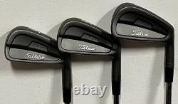 Titleist 735 CM Forged Iron Set (4-PW) RH Xtreme Dark Finish LLGFT